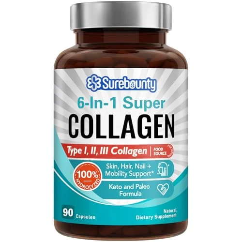 Surebounty Multi Collagen Complex Type I Ii Iii 6-In-1 Super