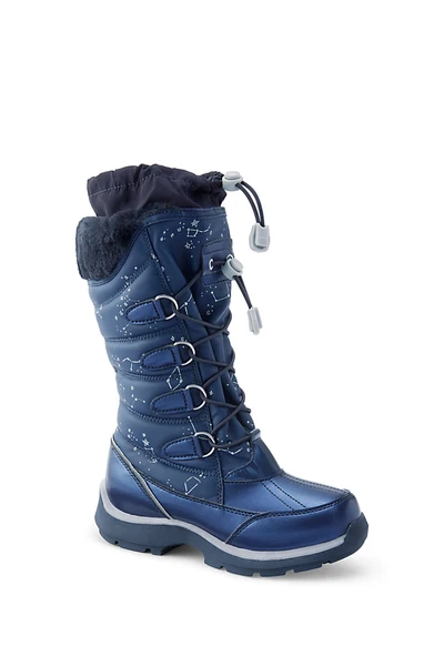 LAND'S END Snowflake Insulated Winter Snow Boots