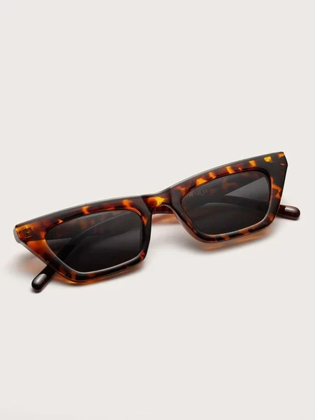 Shein Cat Eye Tortoiseshell Frame Fashion Glasses