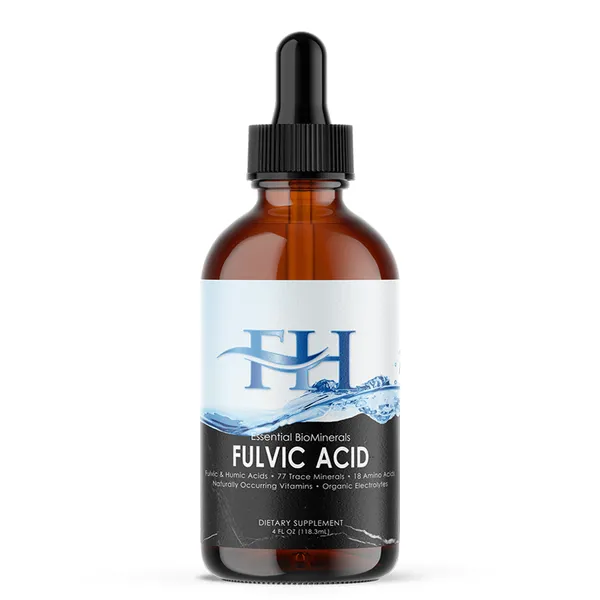 HBNaturals Fulvic Acid (4 Ounce - 118 ml)